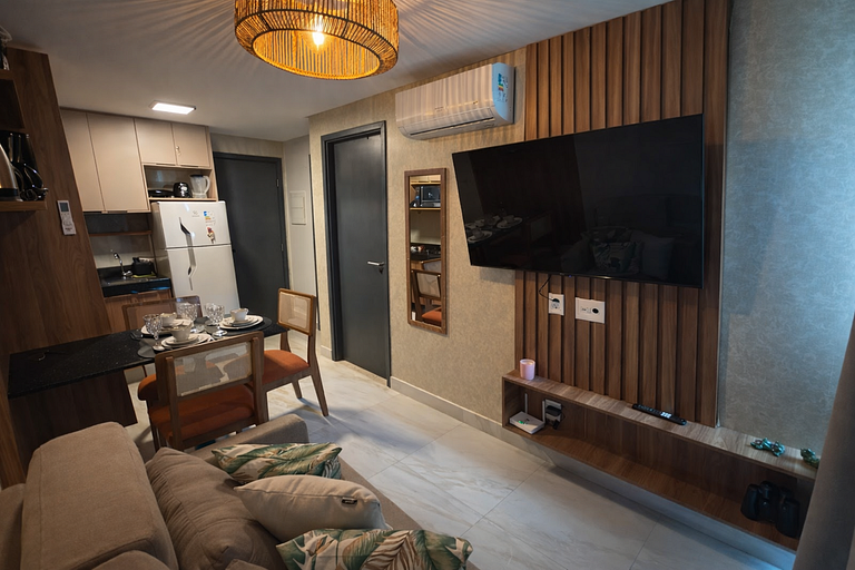 Flat frente al mar Vila Porto 301