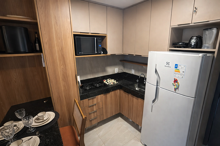 Flat frente al mar Vila Porto 301