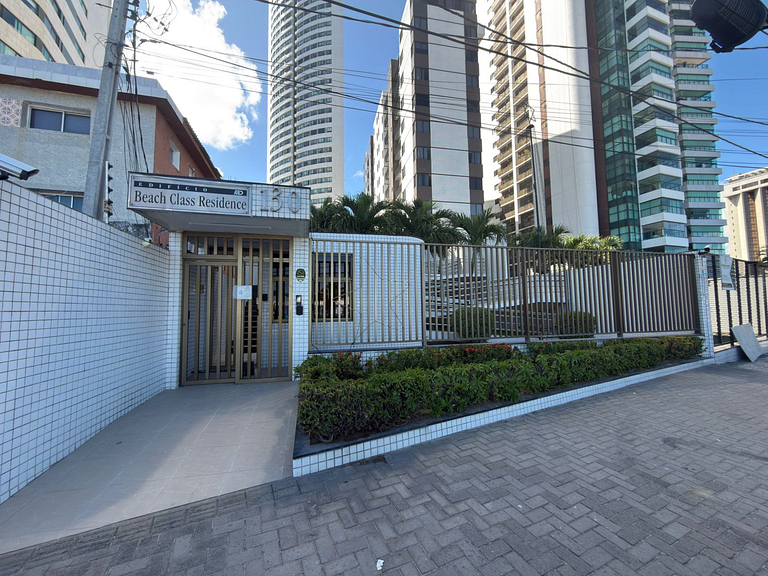 Apartamento Vista Mar no coração da praia de Boa Viagem