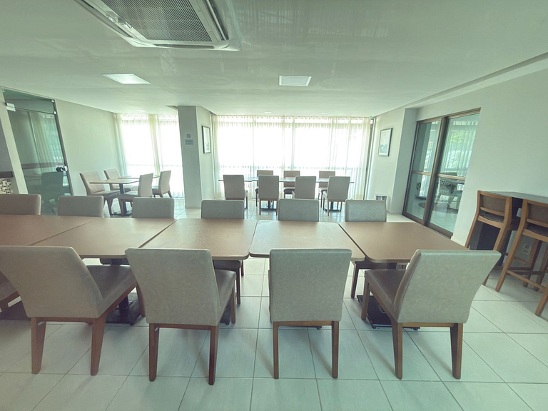 Apartamento Vista Mar no coração da praia de Boa Viagem