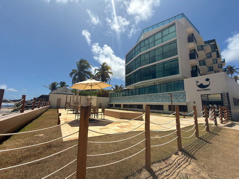 Flat with Private Pool | Beachfront | Vila Porto