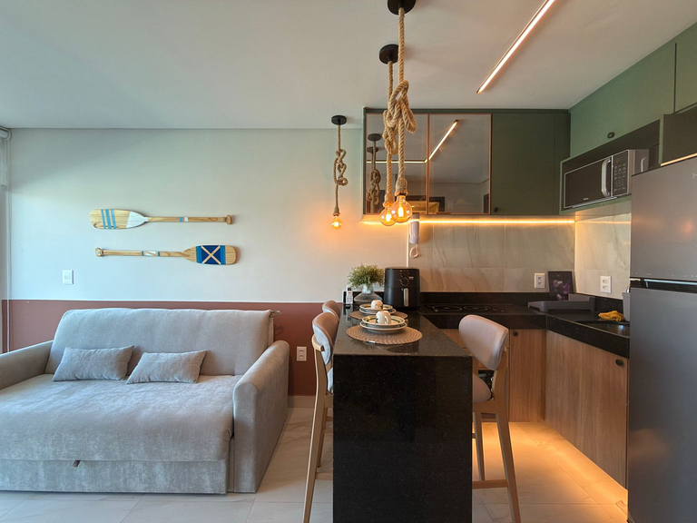 Piscina Privativa com Vista Mar