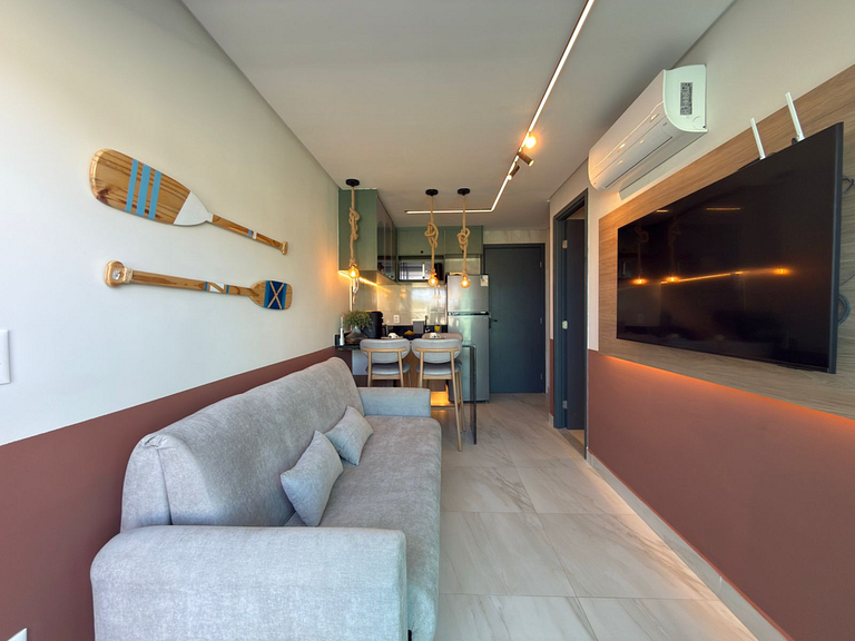 Piscina Privada con Vista al Mar