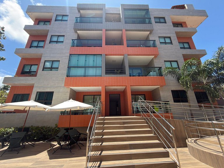 Ocean View + Gourmet Balcony in Porto de Galinhas