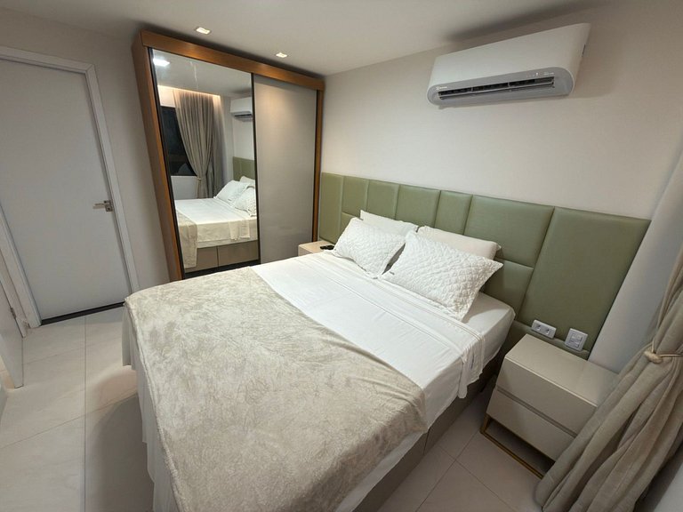 Apartamento con Vista al Mar y Dos Habitaciones