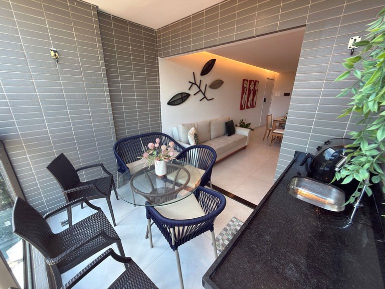 Apartamento con Vista al Mar y Dos Habitaciones