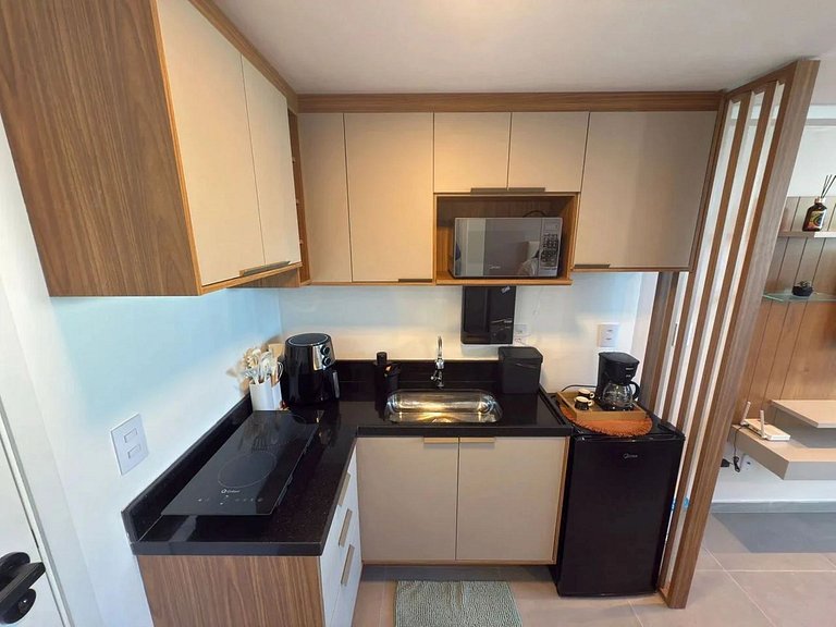 Private Pool Flat | 50m From the Beach