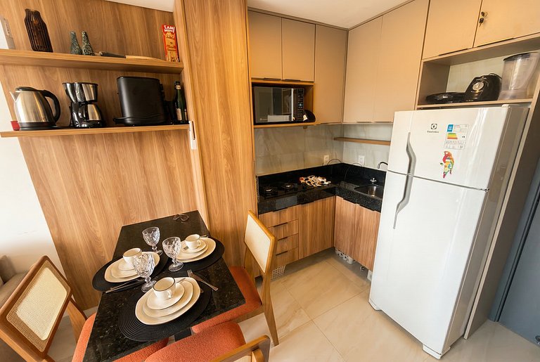 Flat frente al mar Vila Porto 301