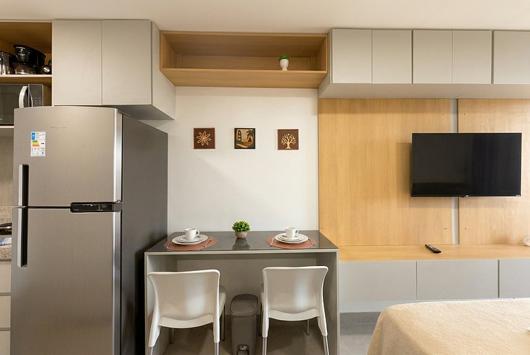 Resort com piscinas a 6 min da Praia do Cupe