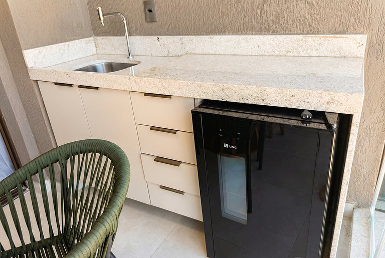 Beach Class Cupe | Studio com Acesso Fácil à Praia