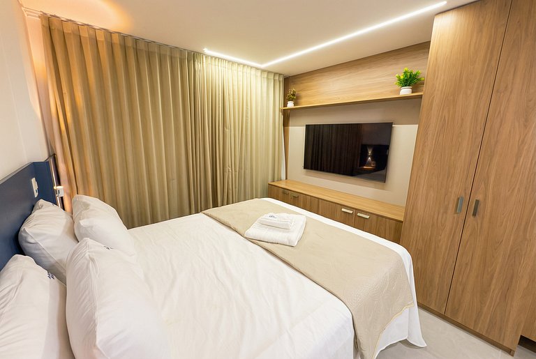 Flat 400m da Praia do Cupe