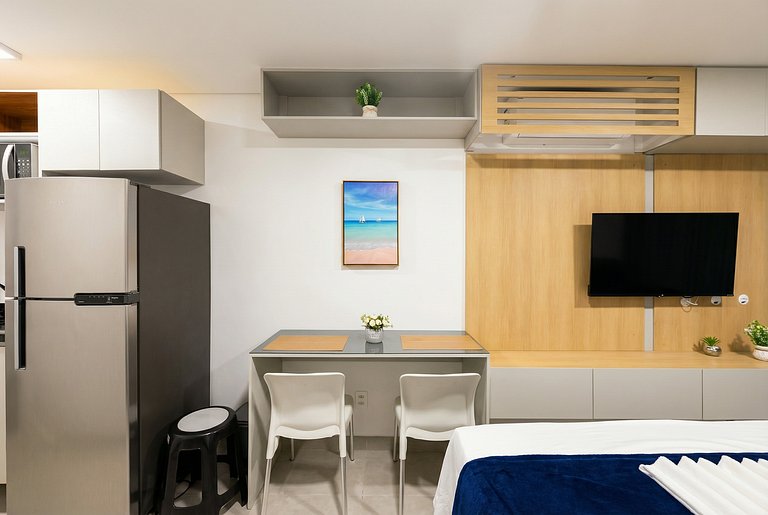 Flat con Piscina a 6 min de la Playa de Cupe