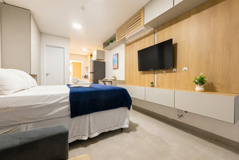 Resort a 6 min da Praia do Cupe