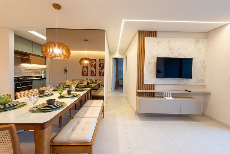 Ocean View + Gourmet Balcony in Porto de Galinhas