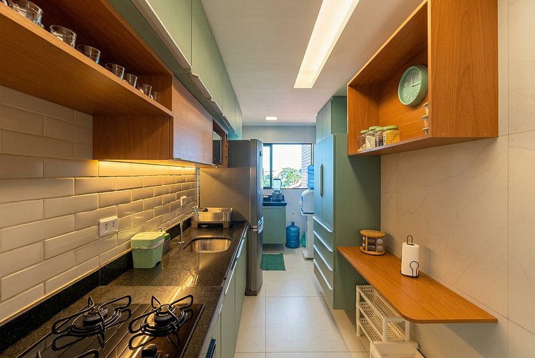 Ocean View + Gourmet Balcony in Porto de Galinhas