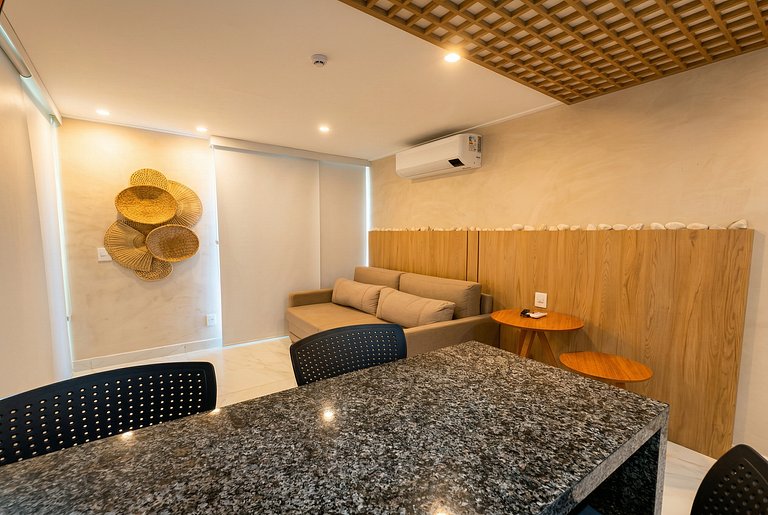 A orillas del mar en el paraíso de Porto de Galinhas