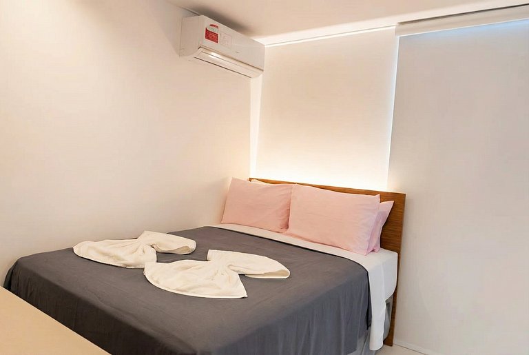 Flat frente al mar con piscina privada