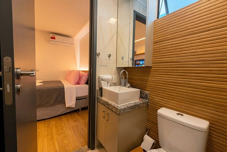 Flat frente al mar con piscina privada