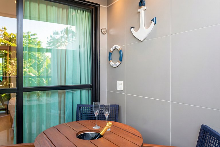 On the sand with private heated pool