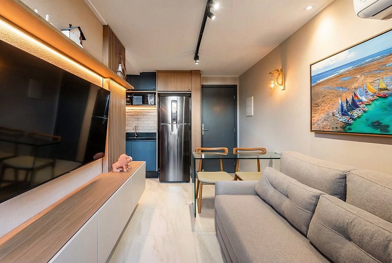 Frente al mar con piscina climatizada privada