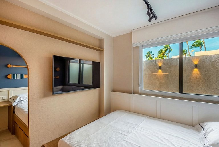 Frente al mar con piscina climatizada privada