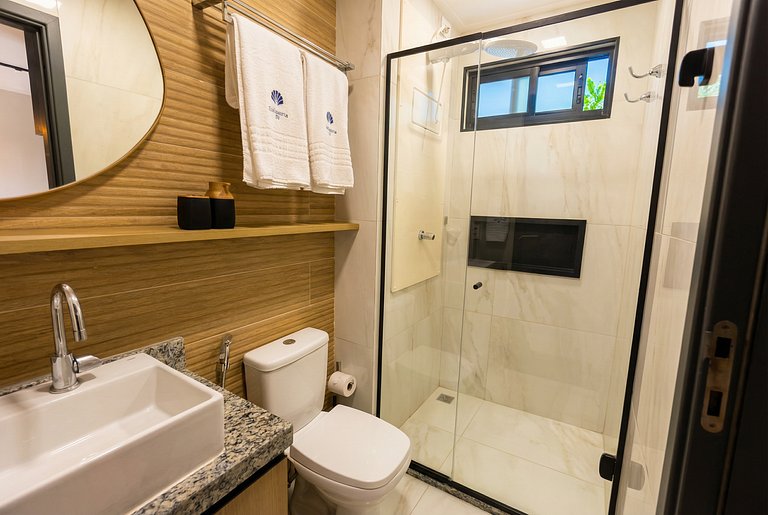 Frente al mar con piscina climatizada privada