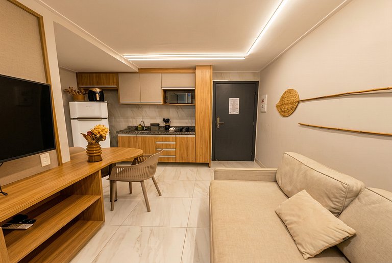 Flat con piscina privada