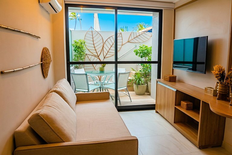 Flat with private pool