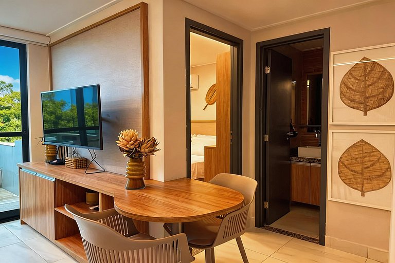 Flat con piscina privada