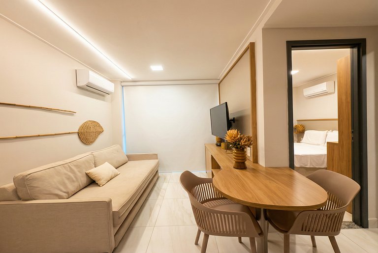 Flat con piscina privada