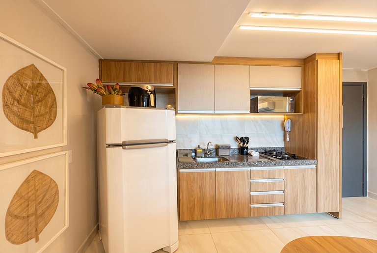 Flat con piscina privada