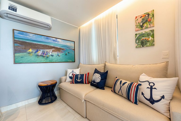 Frente al mar con piscina privada