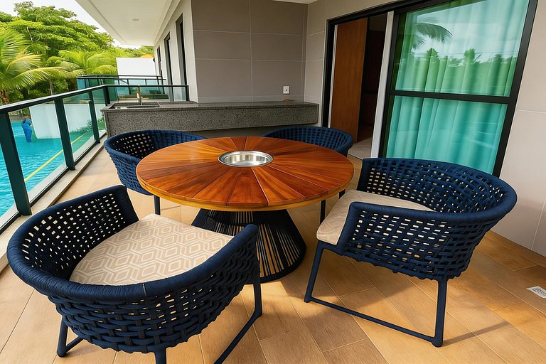 Frente al mar con piscina privada