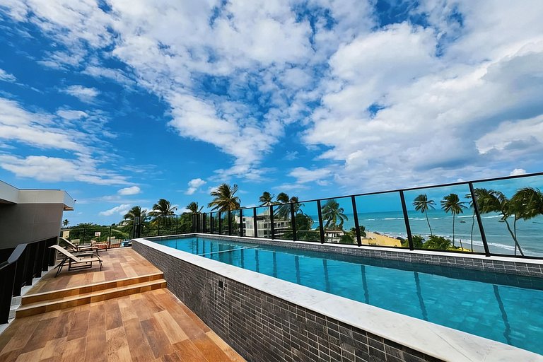 Frente al mar con piscina privada