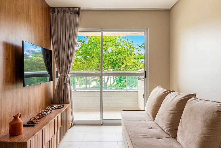 Flat lindo para 6 pessoas em Porto de Galinhas