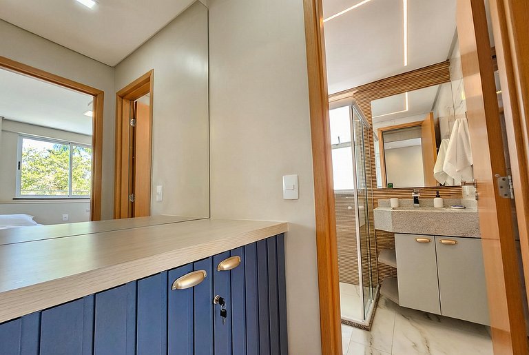 Flat lindo para 6 pessoas em Porto de Galinhas