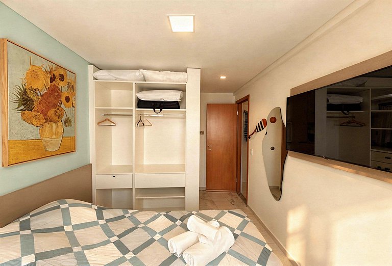 Próximo as Piscinas Naturais Apt. de 2 quartos