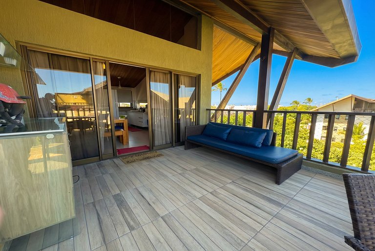 Duplex de luxo Malawi Resort - Muro Alto 8 pessoas