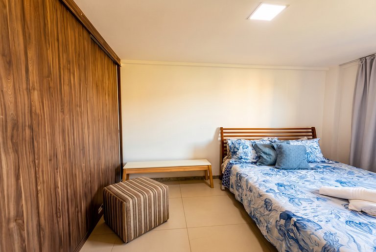 Duplex de luxo Malawi Resort - Muro Alto 8 pessoas