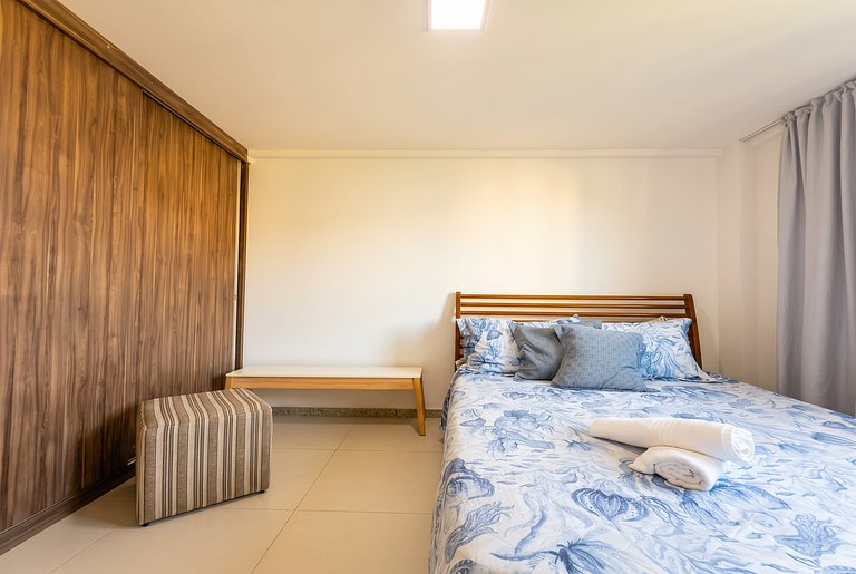 Duplex de luxo Malawi Resort - Muro Alto 8 pessoas