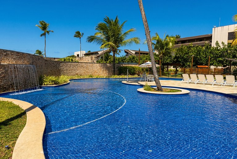 Duplex de luxo Malawi Resort - Muro Alto 8 pessoas