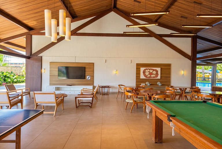 Duplex de luxo Malawi Resort - Muro Alto 8 pessoas