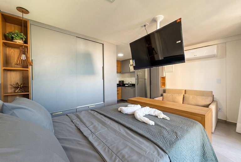 Flat a 50 metros do mar em Porto de Galinhas