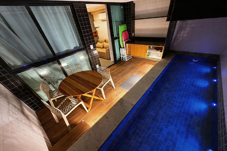 Flat a 50 metros do mar em Porto de Galinhas