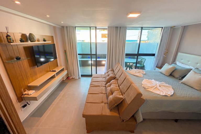 Departamento con Piscina Privada | 50m de la Playa
