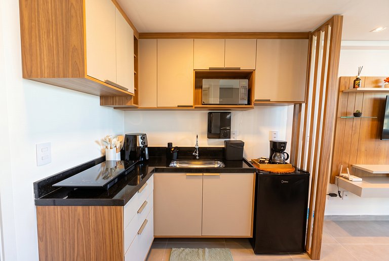 Private Pool Flat | 50m From the Beach