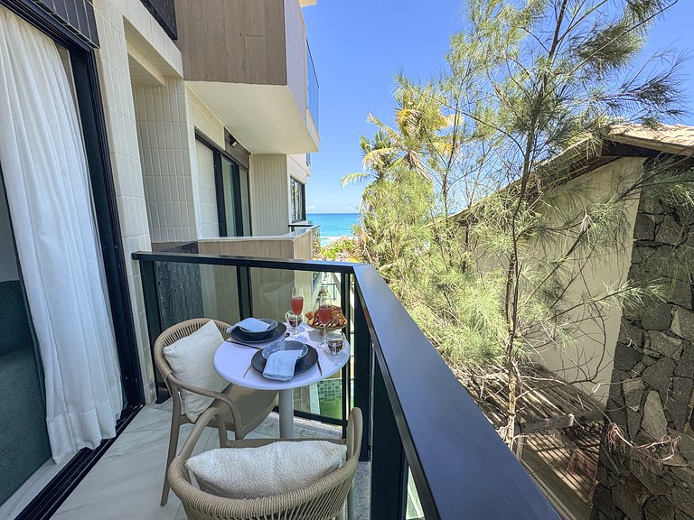 Eco-Luxury Beachfront Apt, Ocean View, 800m