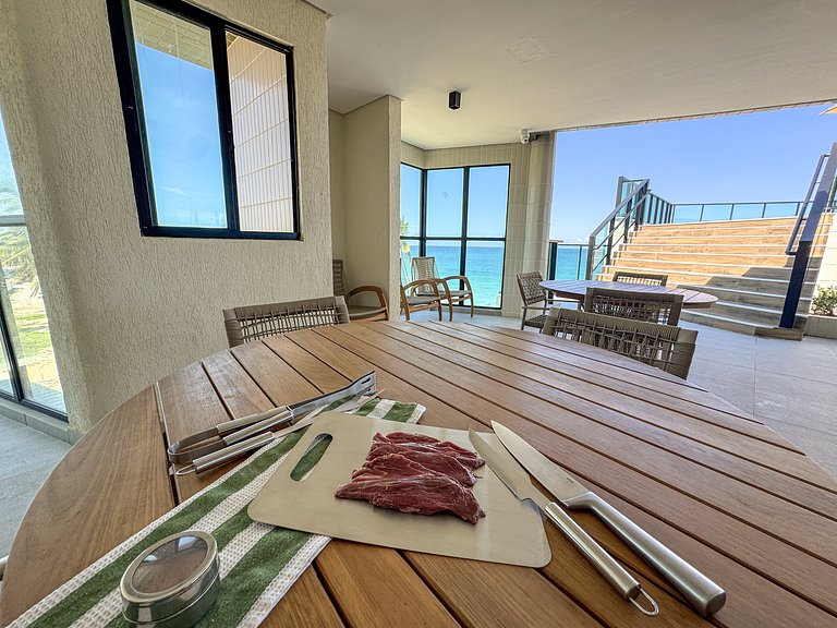 Apt Eco-Lujo Frente Mar con Vista, a 800m Centro