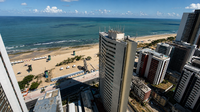 Vista Mar 29º Andar · Pé na Areia Boa Viagem