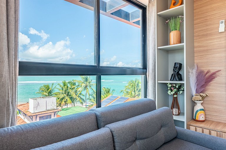 Beachfront Apartment with Sea View